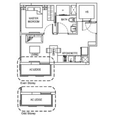 The Hillford (D21), Apartment #438598761